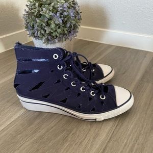 converse wedge heels